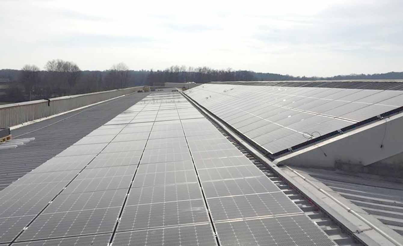 A new photovoltaic system for the headquarter